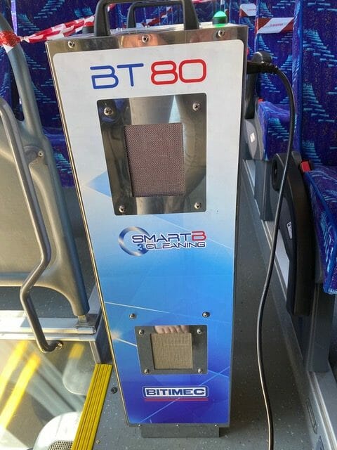 Sanificatore Autobus Eurosar
